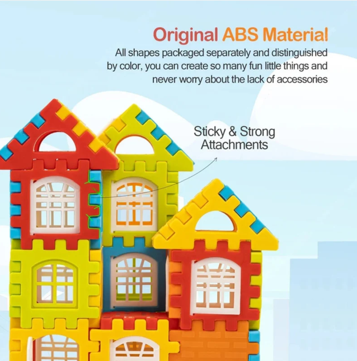 City Builder Blocks – 90-Piece Creative Construction Set for Kids