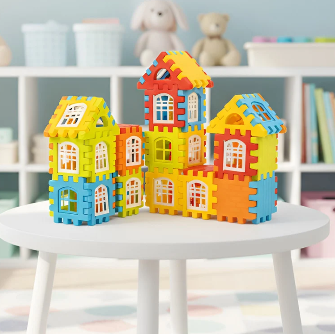 City Builder Blocks – 90-Piece Creative Construction Set for Kids