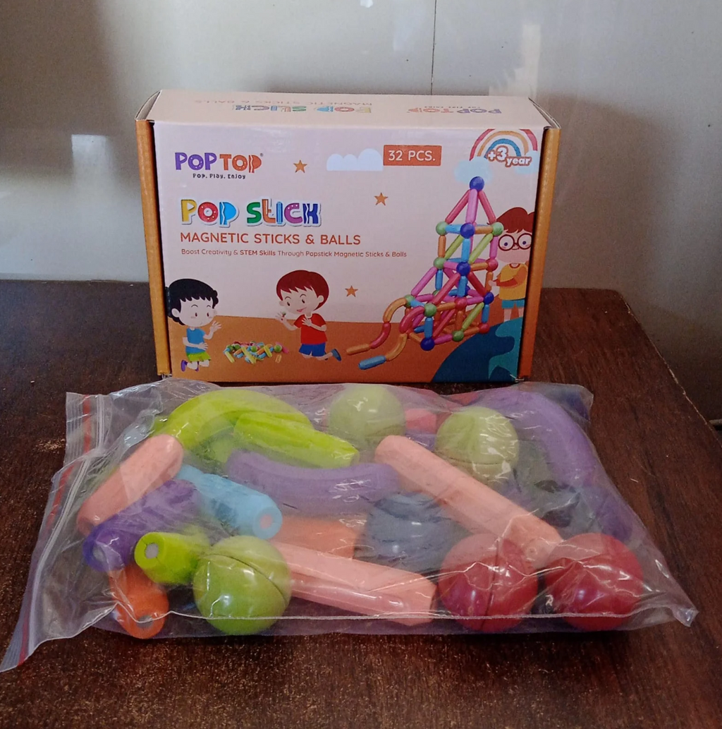 Magnetic Builder Bundle – Triple Set (32+32+90 Pieces)