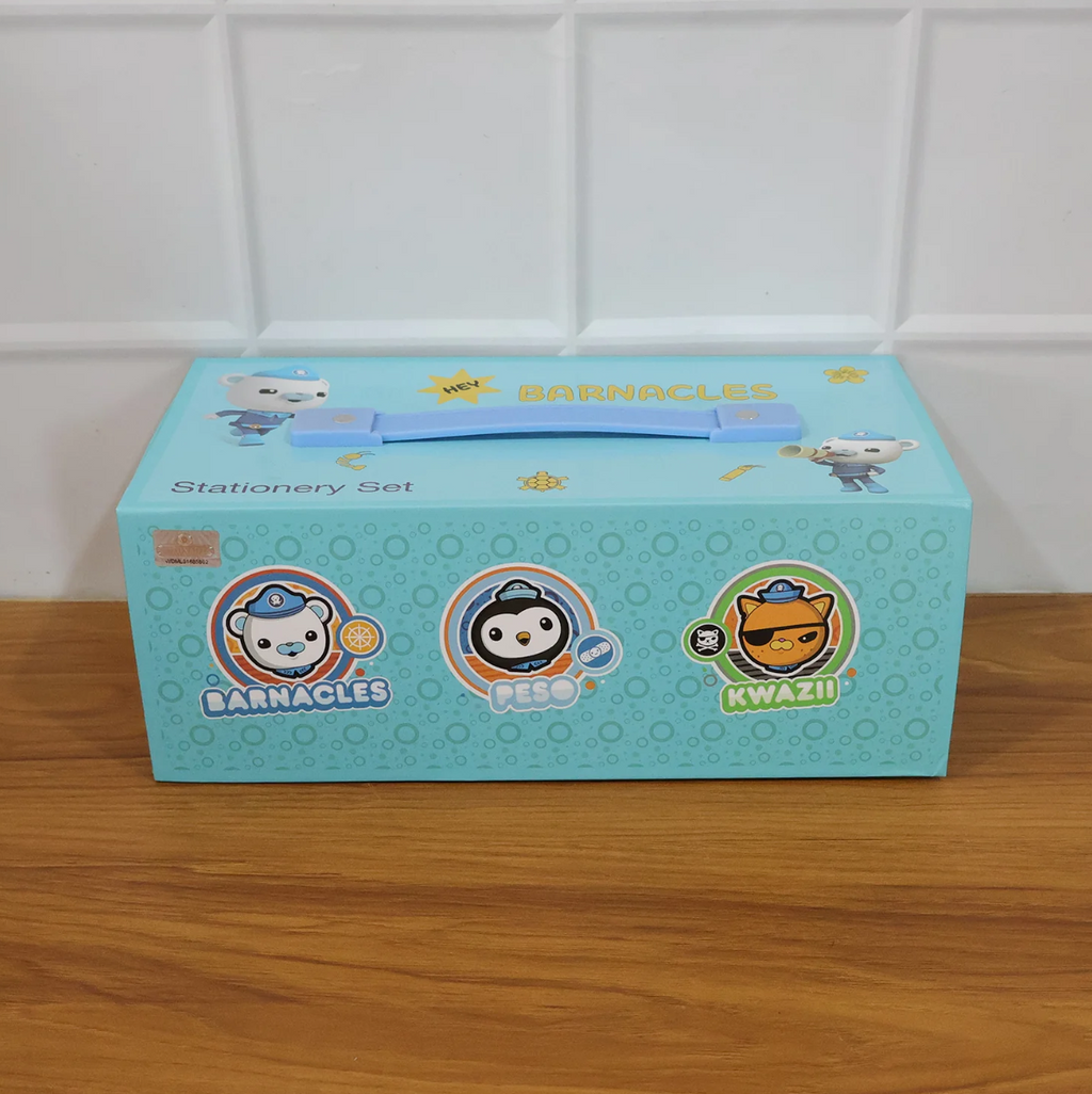 Kids Drawing Kit Box – Complete Cartoon Art Set with Colors