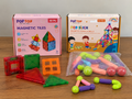 Magnetic Builder Bundle – Tiles + Sticks (32+32 Pieces)
